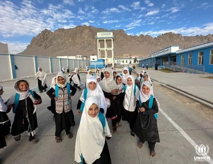 Reconstruction of a girl’s school from the financial budget of Japan in Afghanistan